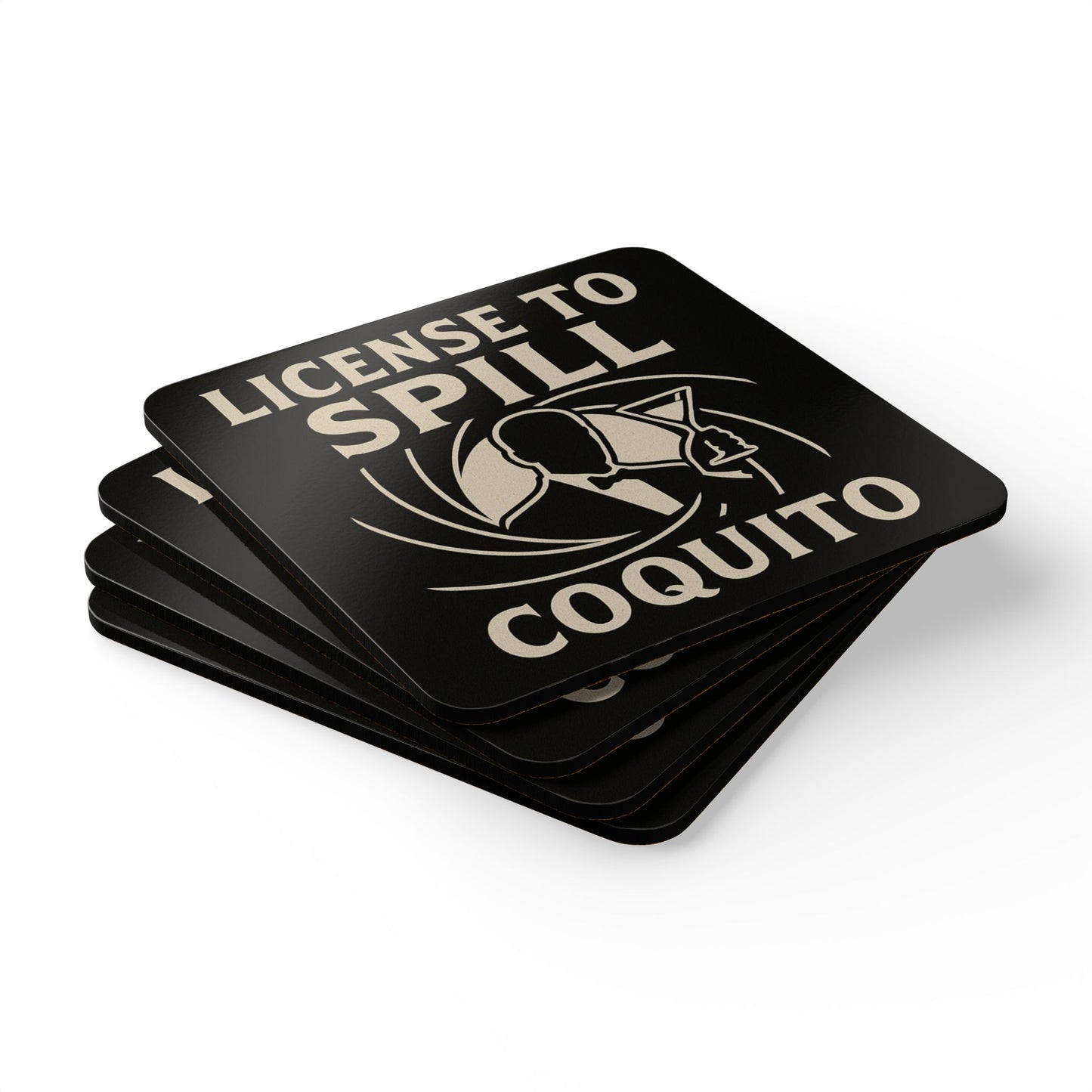 License to Spill Coquito – 4 Piece Coaster Set