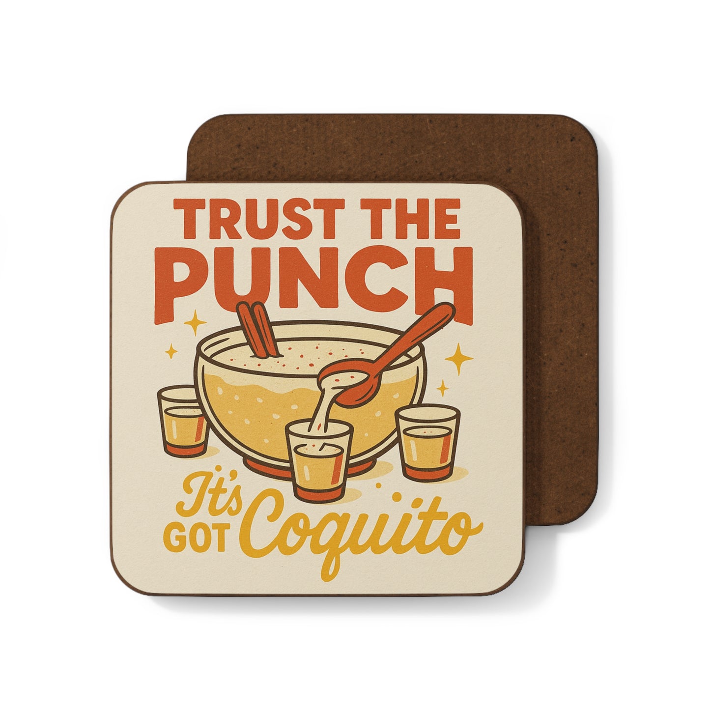 Trust the Punch – Single Coaster