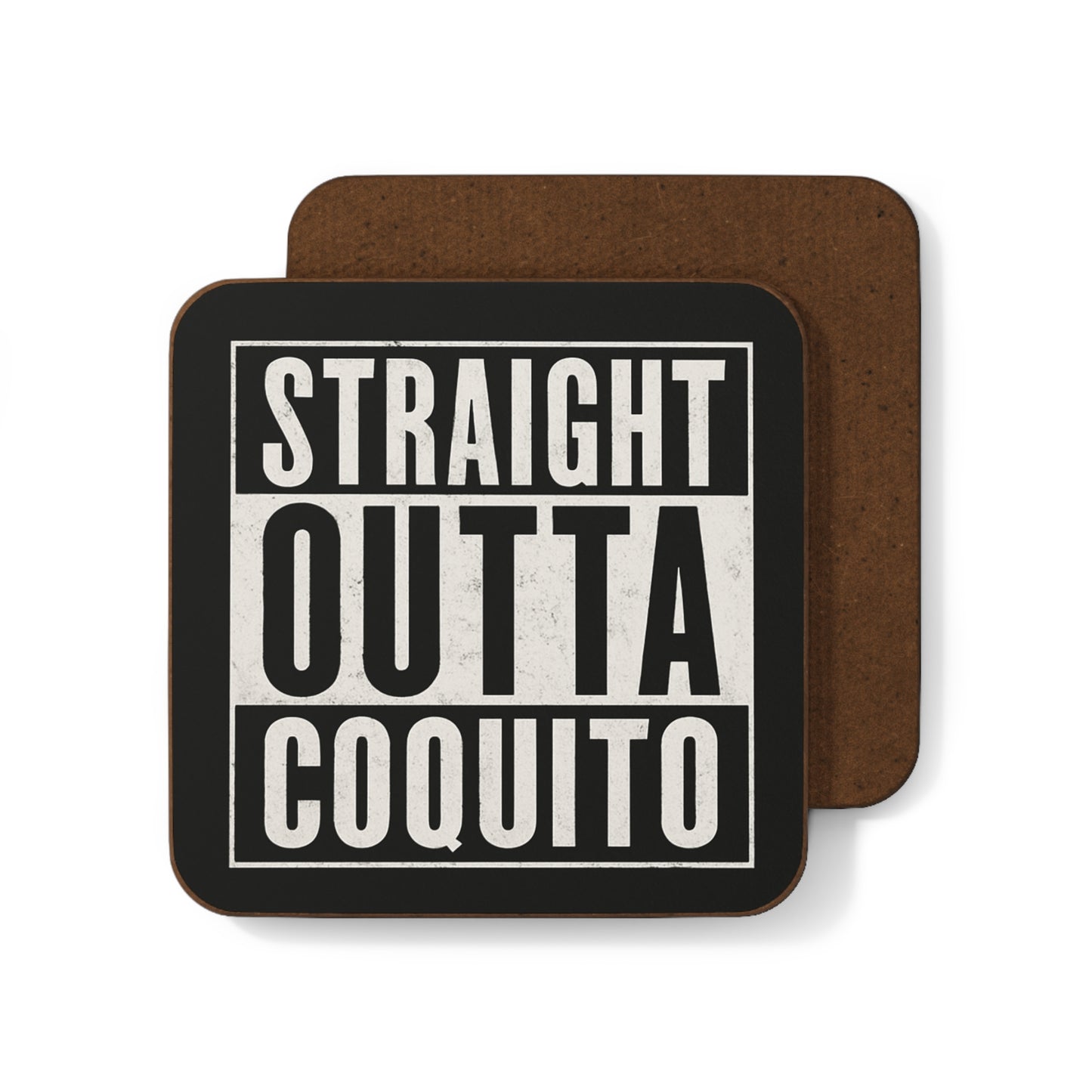 Straight Outta Coquito – Parody Single Coaster