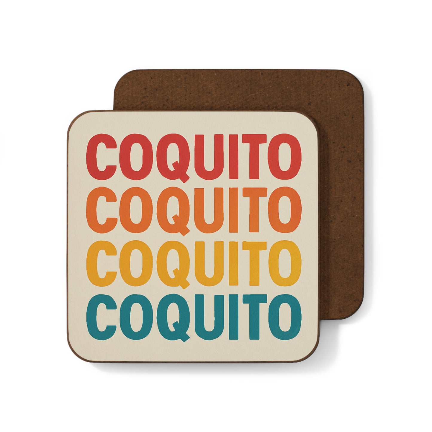 Coquito Stacked – Single Coaster