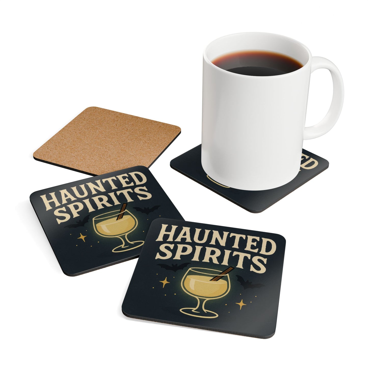 Haunted Spirits – 4 Piece Coaster Set