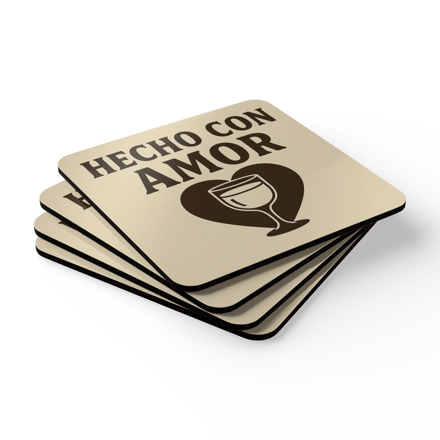 Hecho Con Amor – 4 Piece Coaster Set