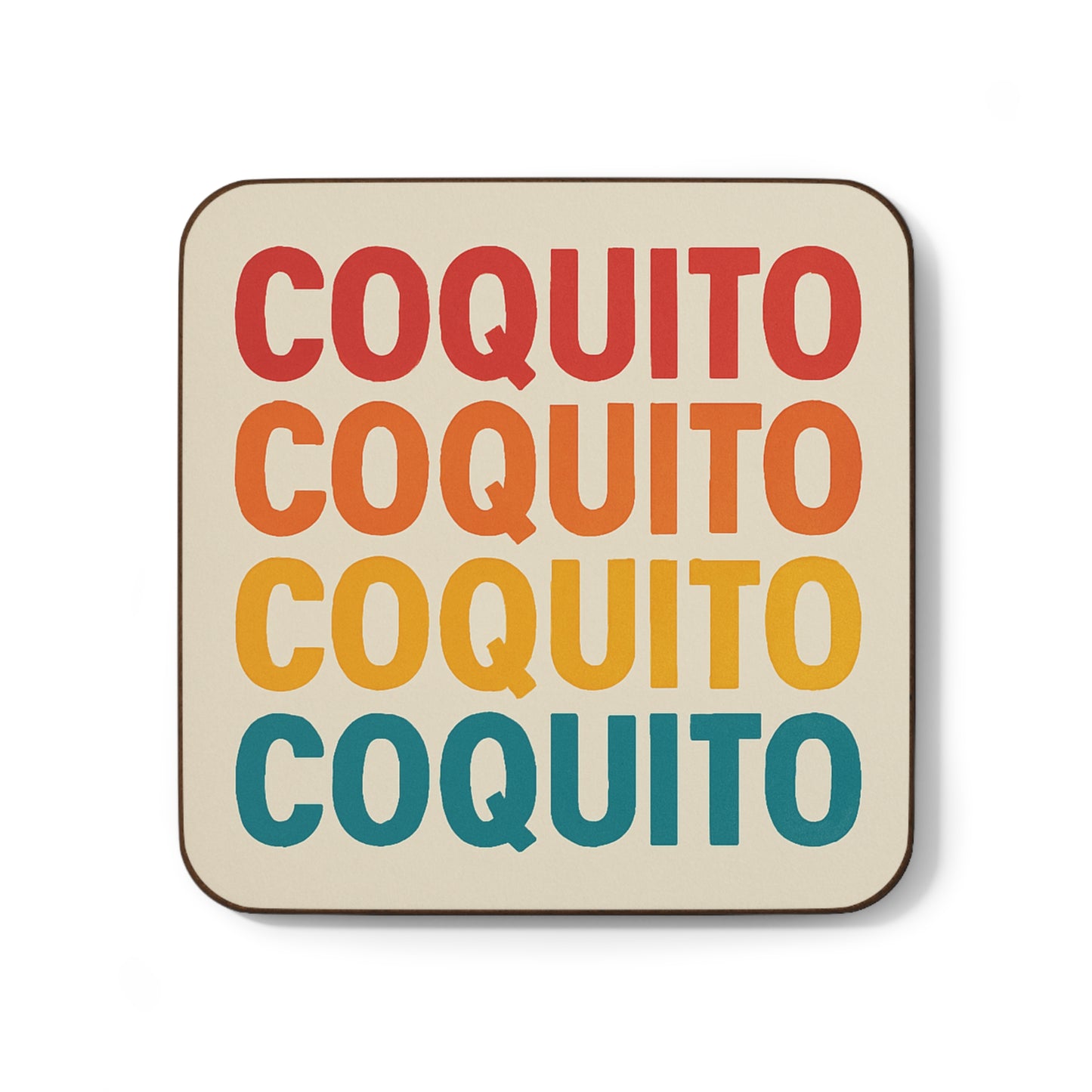 Coquito Stacked – Single Coaster