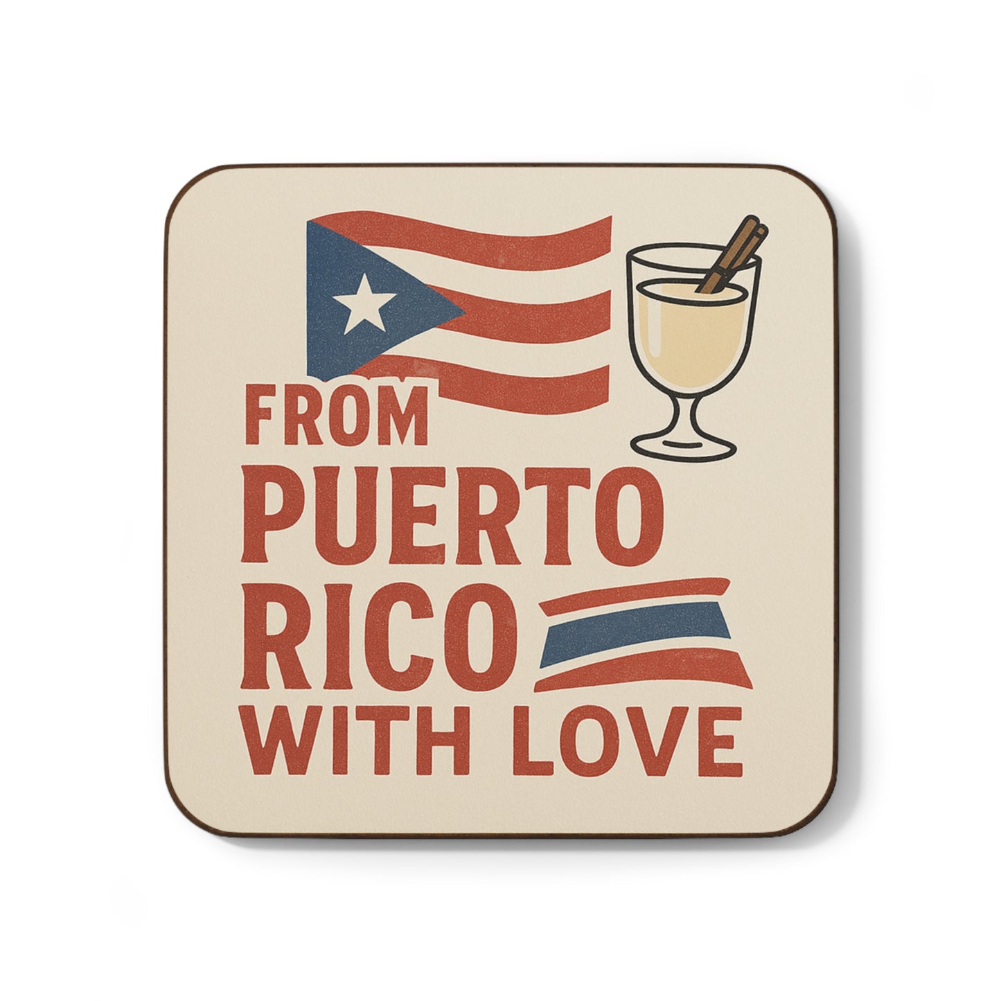 From Puerto Rico With Love – Single Coaster