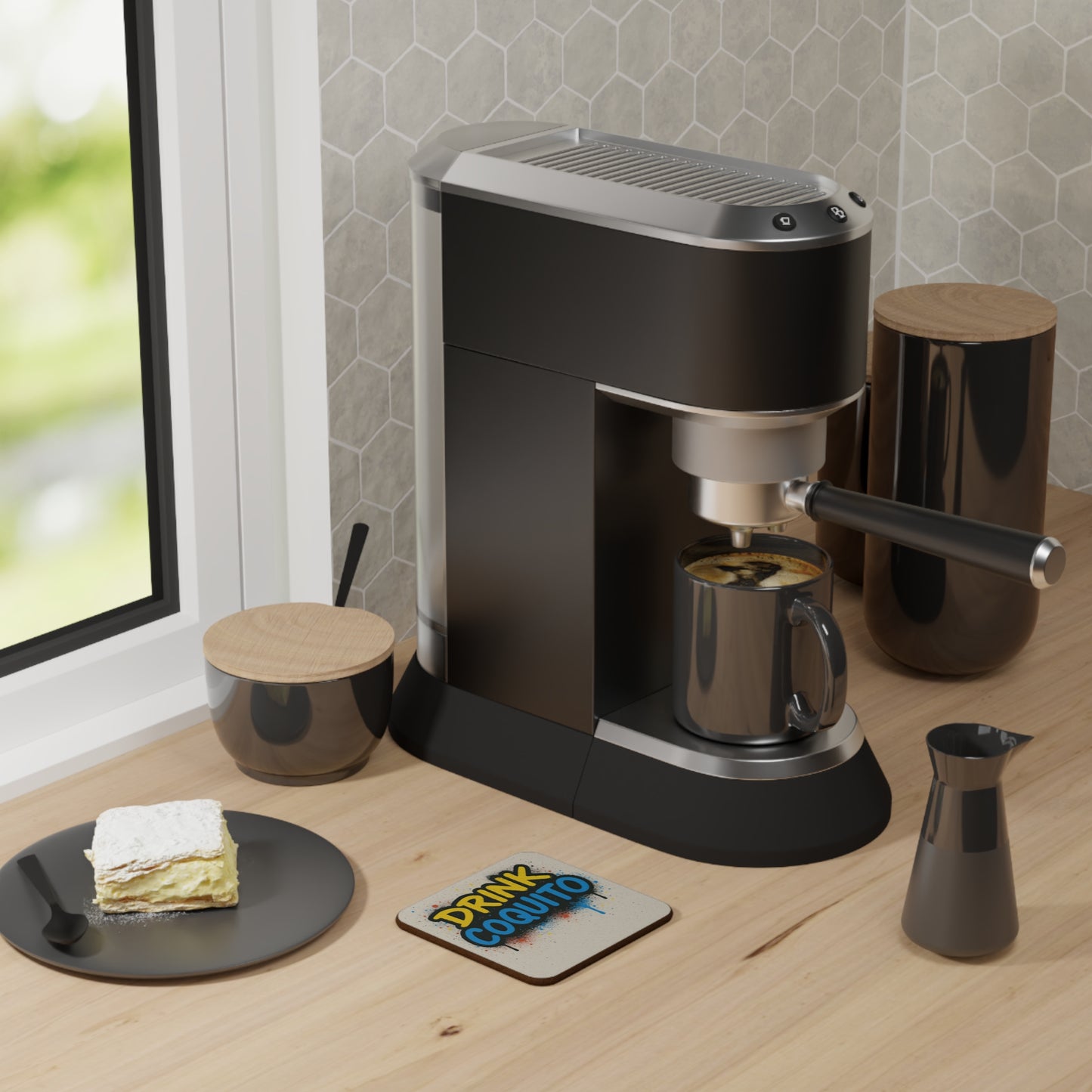 Drink Coquito – Single Coaster