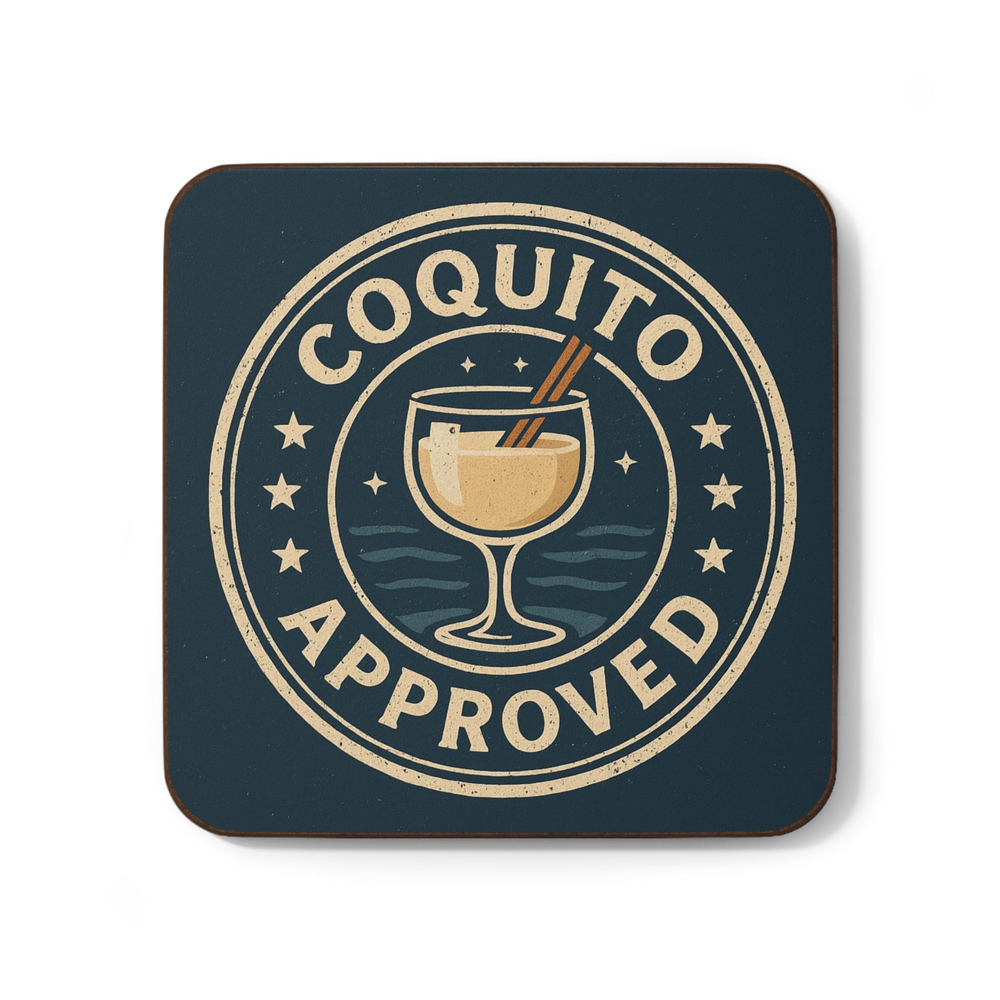 Coquito Approved – Single Coaster
