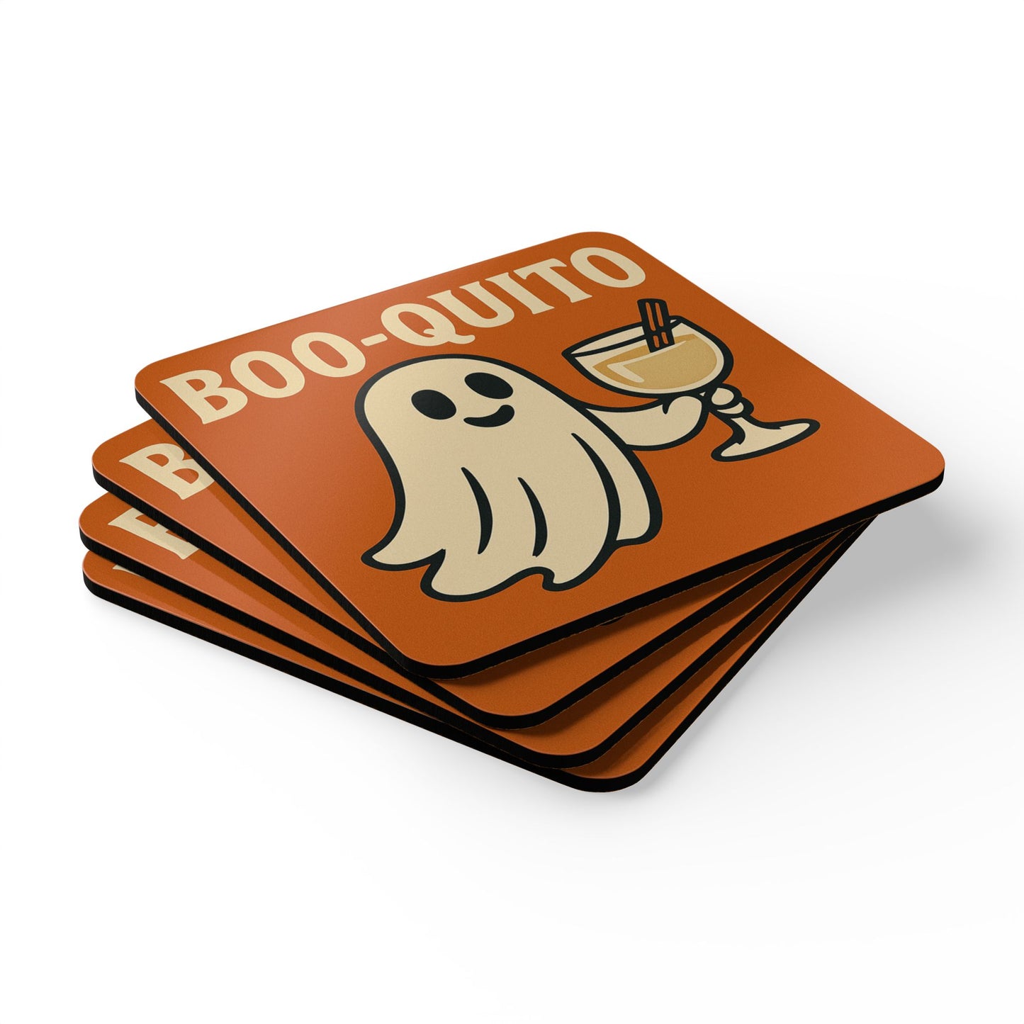 Boo-quito – 4 Piece Coaster Set