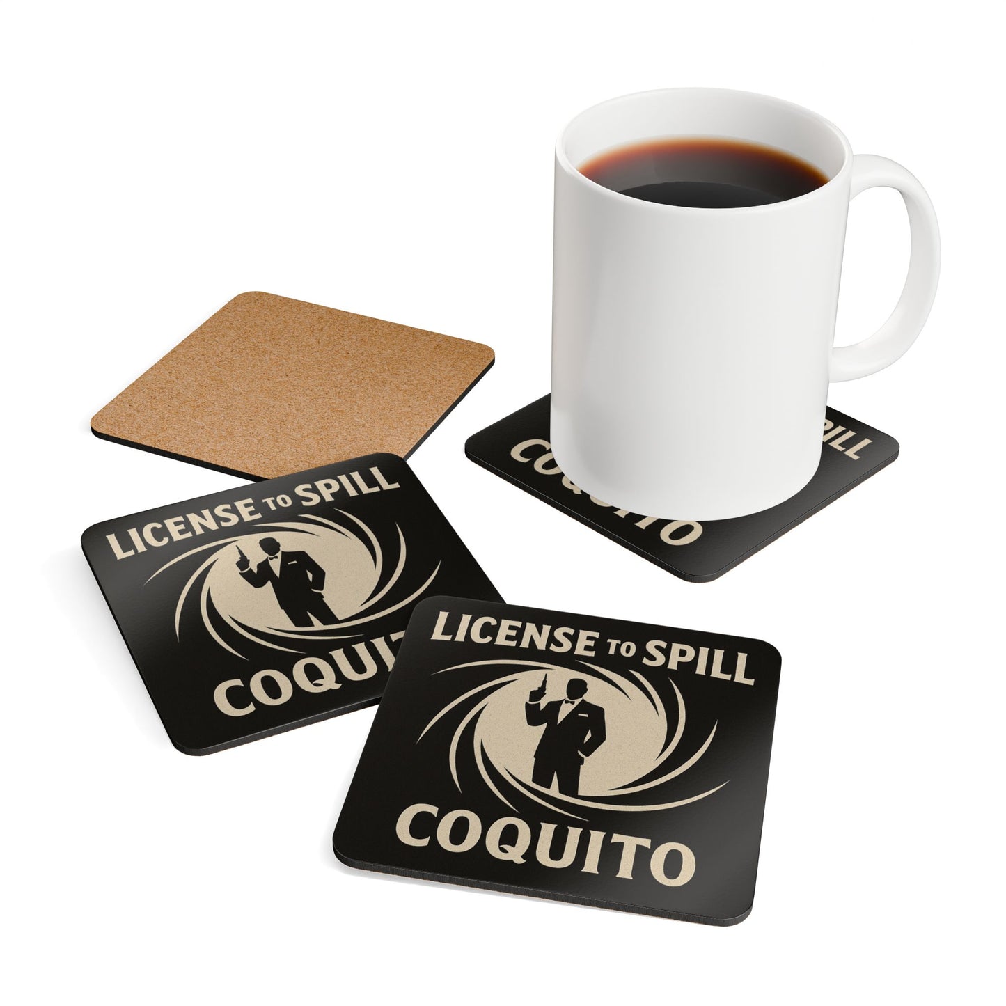License to Spill Coquito Parody – 4 Piece Coaster Set