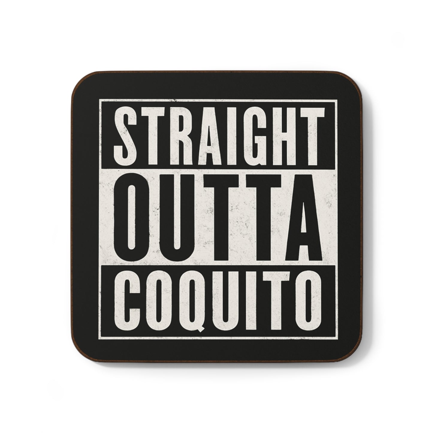 Straight Outta Coquito – Parody Single Coaster