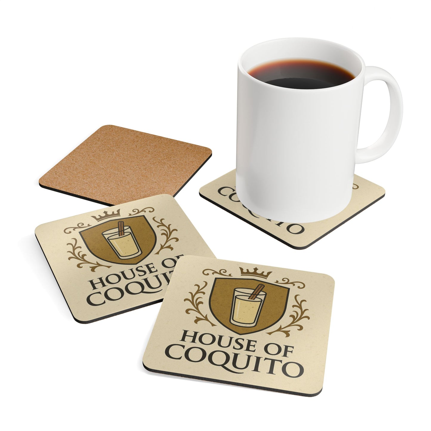 House of Coquito Parody – 4 Piece Coaster Set