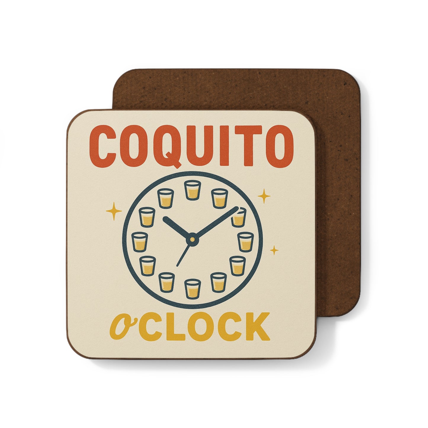 Coquito O’Clock – Single Coquito Coaster