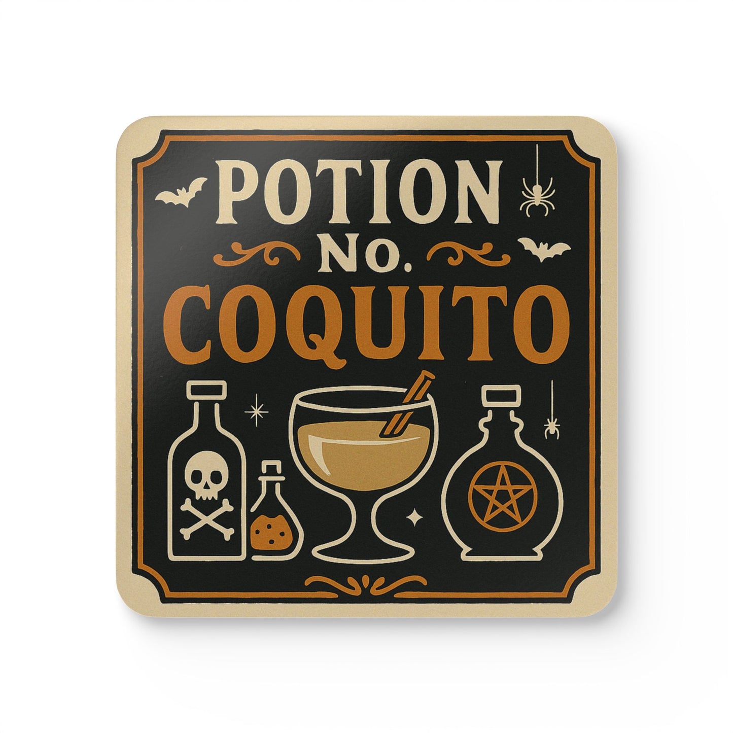 Potion No. Coquito – 4 Piece Coaster Set
