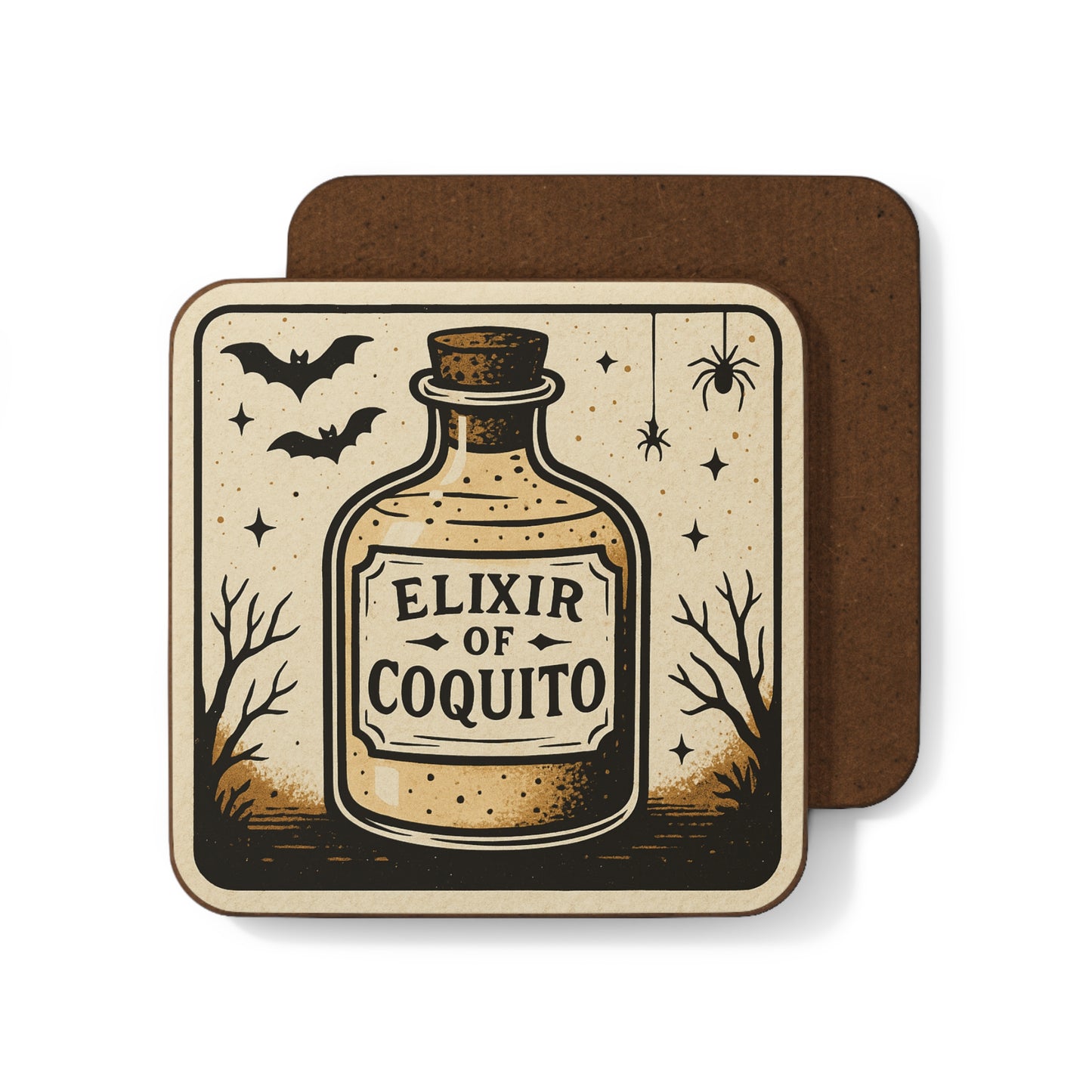 Elixir of Coquito โ Single Coaster