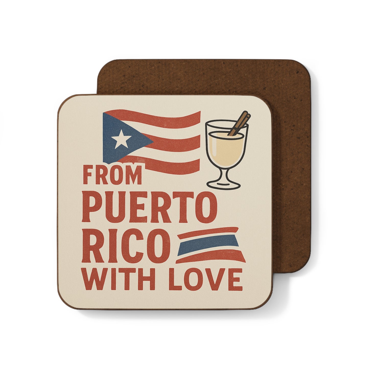 From Puerto Rico With Love – Single Coaster