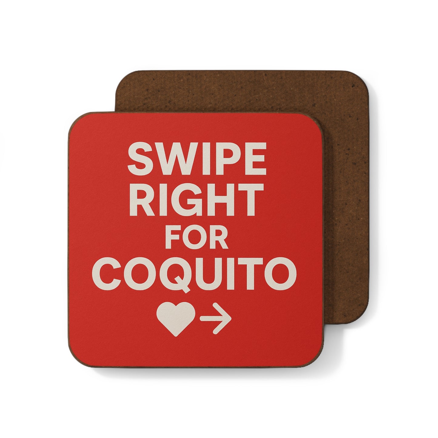 Swipe Right for Coquito – Single Coaster