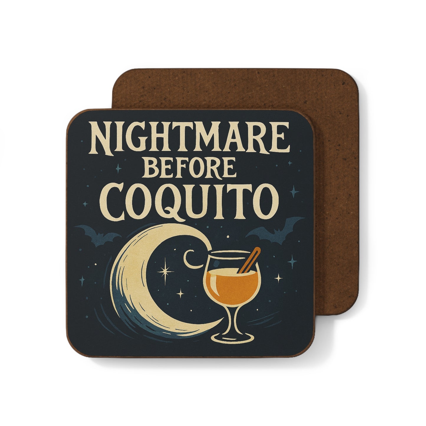 Nightmare Before Coquito – Single Coaster