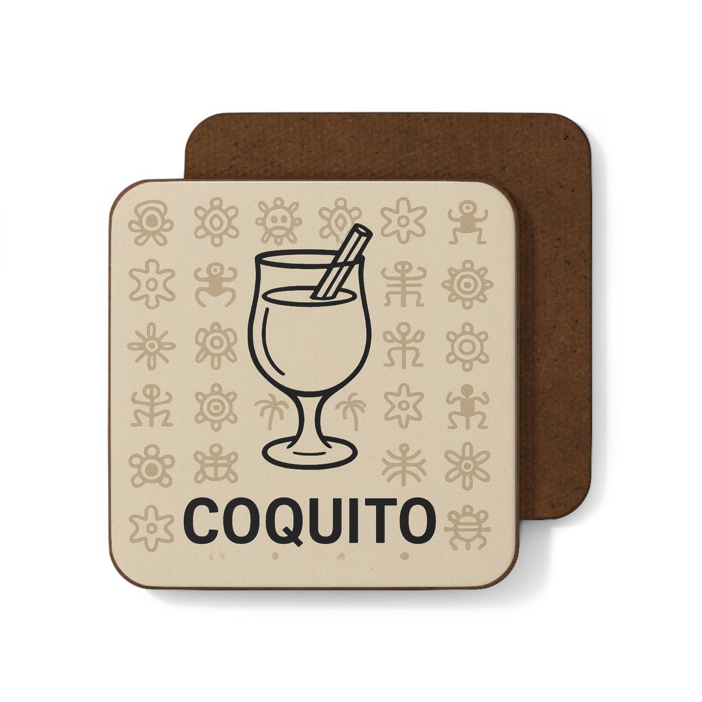 Taino Heritage Coquito – Single Coaster