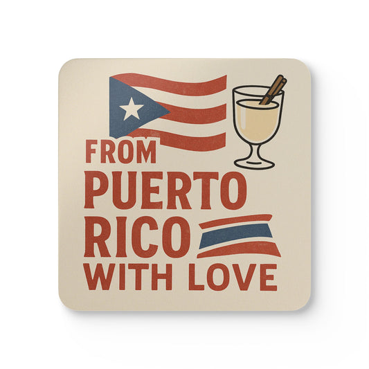 From Puerto Rico With Love – 4 Piece Coaster Set