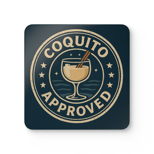 Coquito Approved – 4 Piece Coaster Set