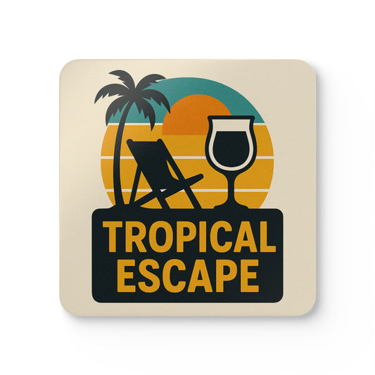 Tropical Escape – 4 Piece Coaster Set