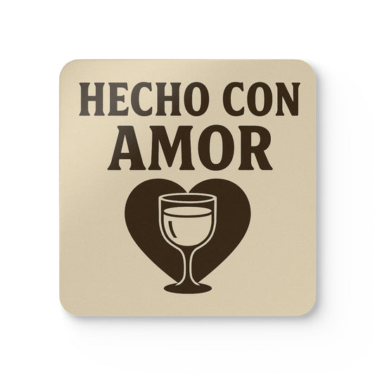 Hecho Con Amor – 4 Piece Coaster Set