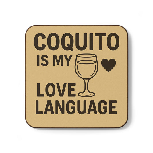 Coquito Is My Love Language – Single Coaster