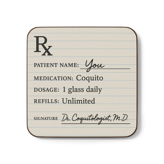 Coquito Prescription – Single Coaster