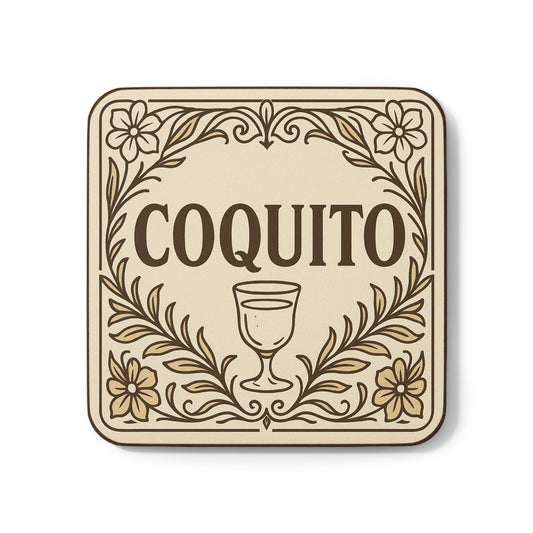 Coquito Vintage Floral – Single Coaster