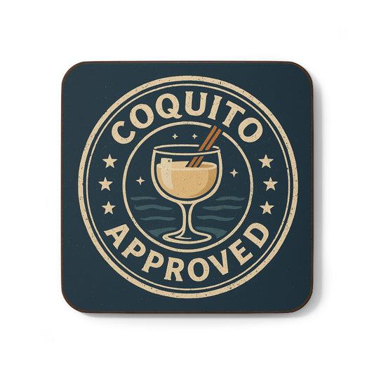 Coquito Approved – Single Coaster