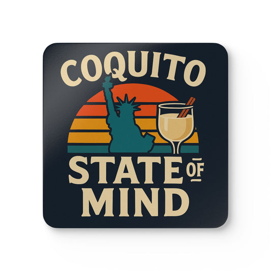 Coquito State of Mind – 4 Piece Coaster Set
