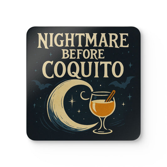 Nightmare Before Coquito – 4 Piece Coaster Set