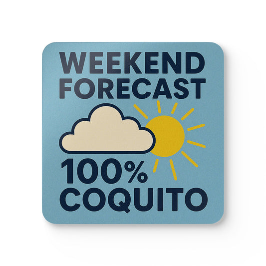 Weekend Forecast – 4 Piece Coquito Coaster Set