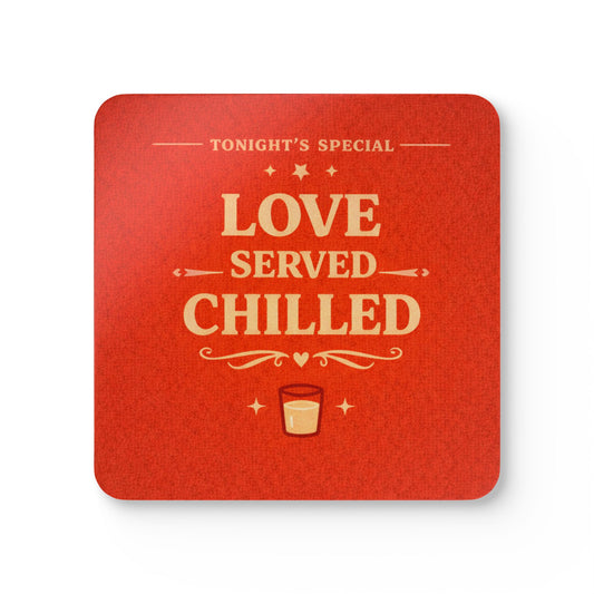 Love Served Chilled (4-Piece Coaster Set)
