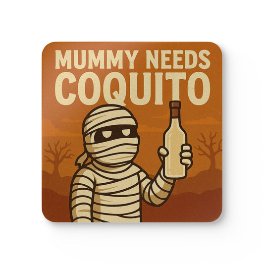 Mummy Needs Coquito – 4 Piece Coaster Set