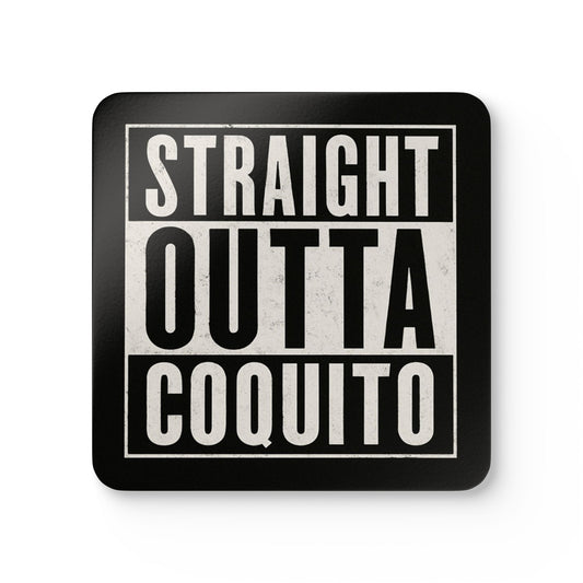 Straight Outta Coquito – Parody 4 Piece Coaster Set