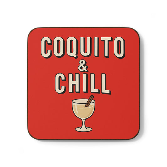 Coquito & Chill – Single Coaster
