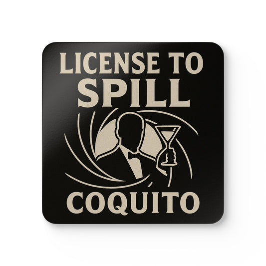 License to Spill Coquito – 4 Piece Coaster Set