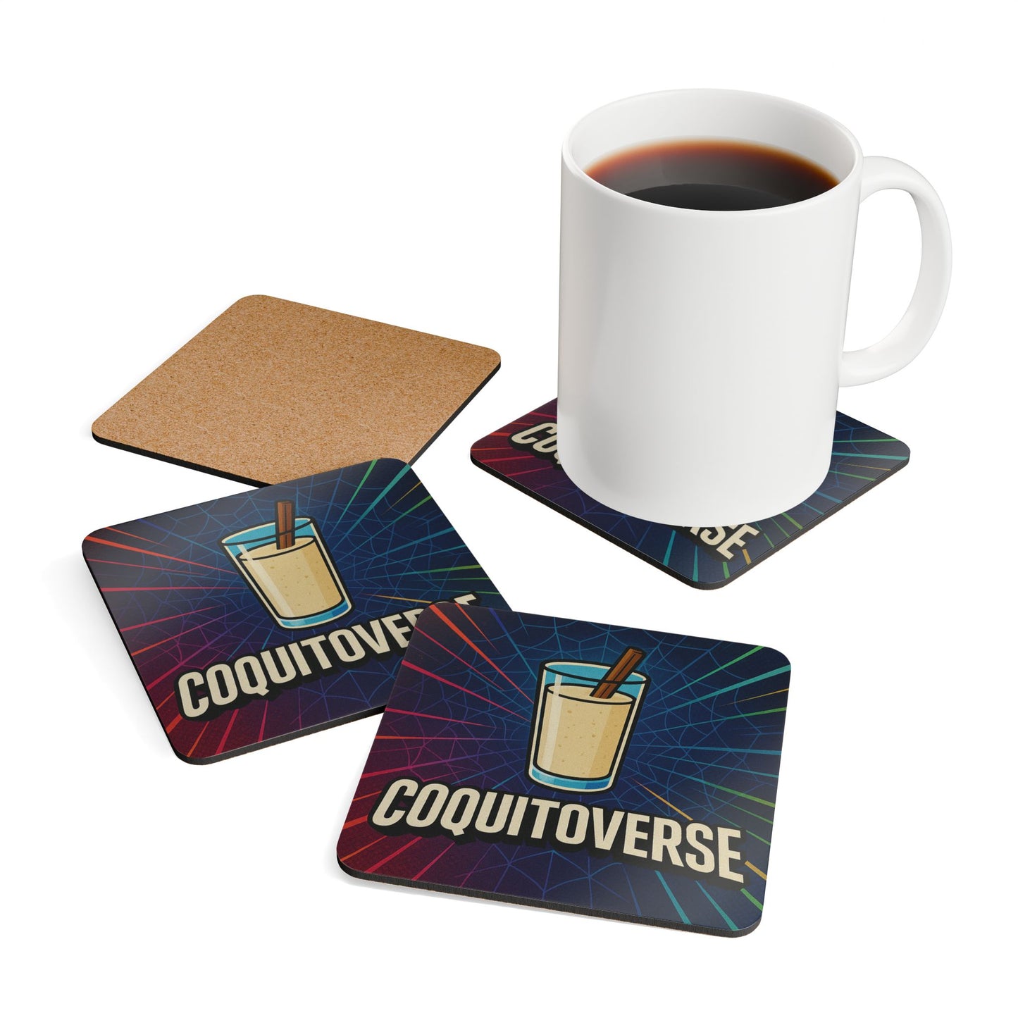 Coquitoverse – 4 Piece Coaster Set